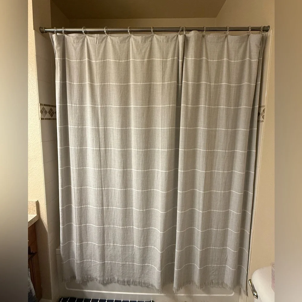 Hearth&Hand Magnolia Gray shower curtain